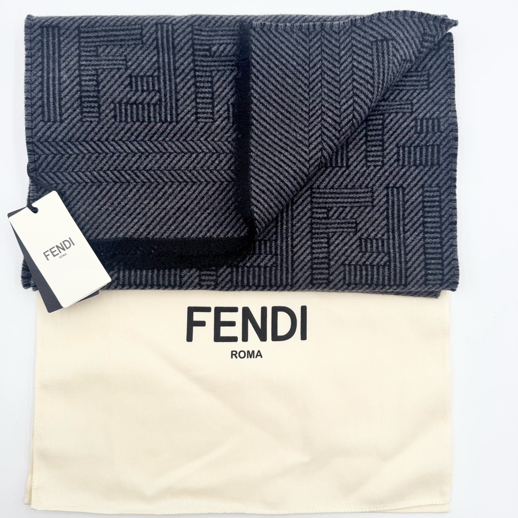 Fendi Roma Wool Scarf